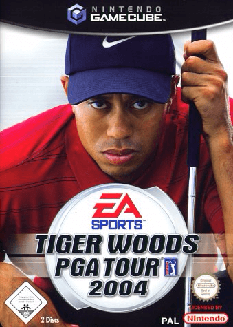 Tiger Woods 2006 box art for Gamecube